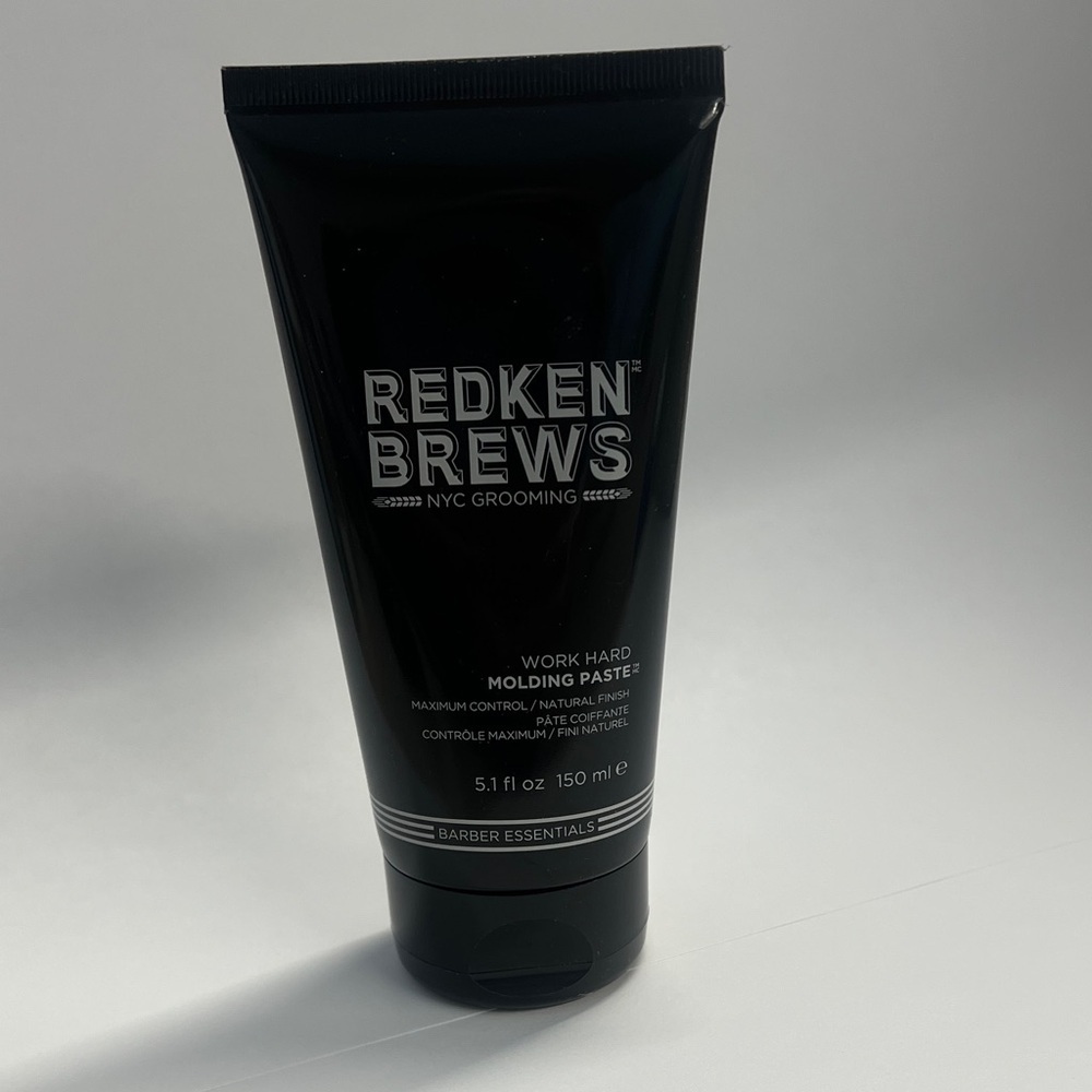 Redken Brews Work Hard Molding Paste for men 5.1oz - Full Size. Unused.